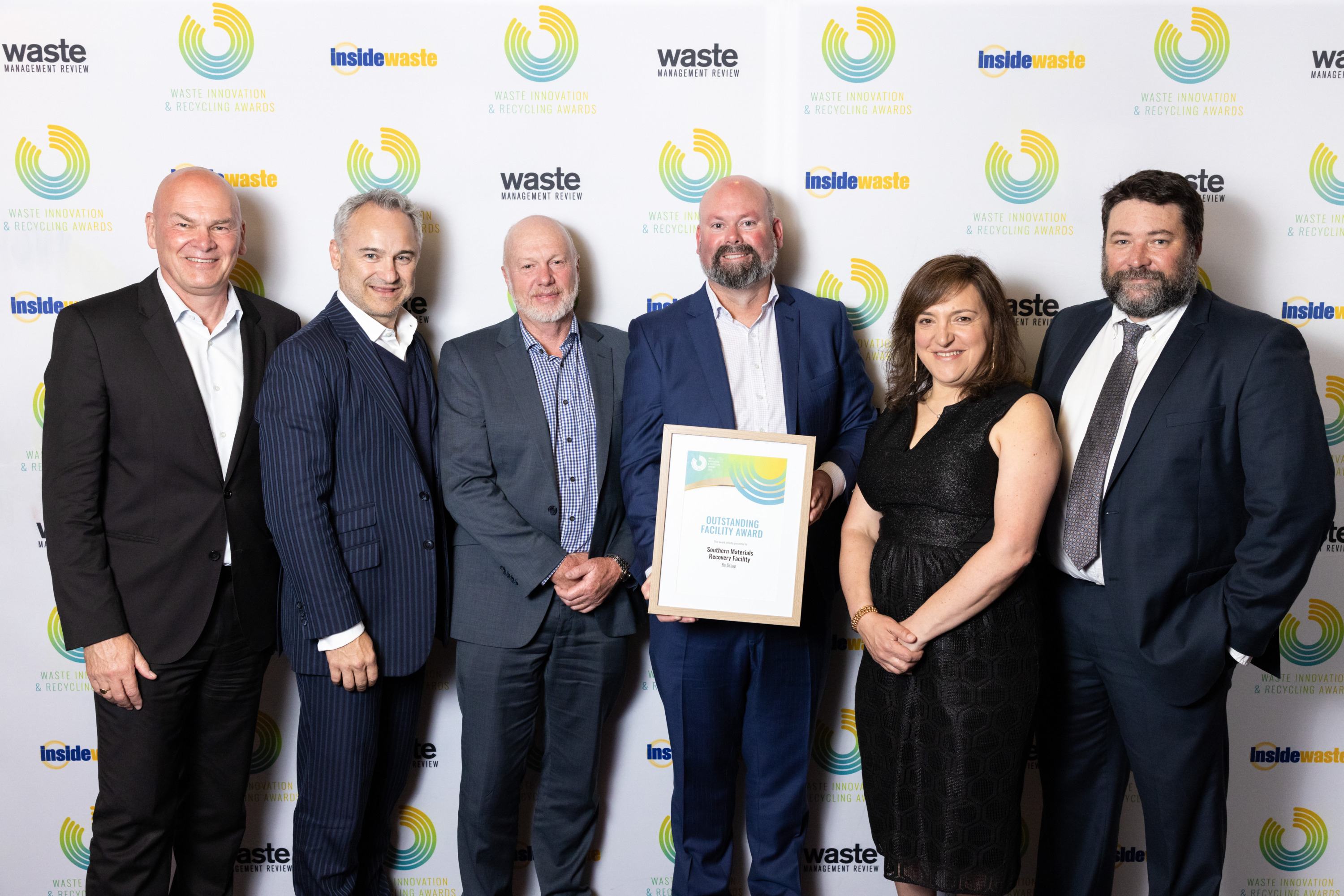 The Re.Group SMRF wins Outstanding Facility at the Waste